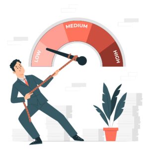 graphic of man trying to save costs