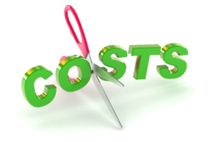 Cutting Costs Graphic
