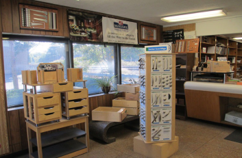 The customer area of Ontario Building Supply’s store